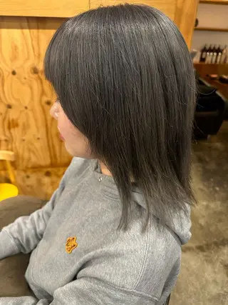 ミディアム カラー レイヤー/ヘアセット 💐nao.のヘアスタイル