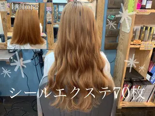 ロング カラーモデル募集ෆ SAEのヘアスタイル
