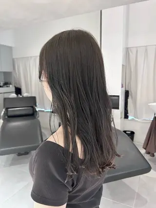 ミディアム カラー 🪞透け感&韓国ヘア 🪞honokaのヘアスタイル