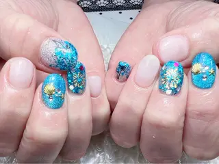 ネイル マジック ミラーのネイルデザイン