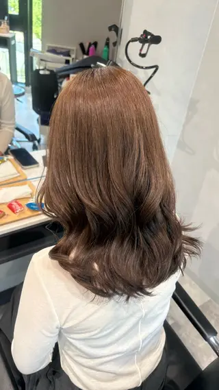 ミディアム カラー 彩華 🎀 西梅田美容室のヘアスタイル