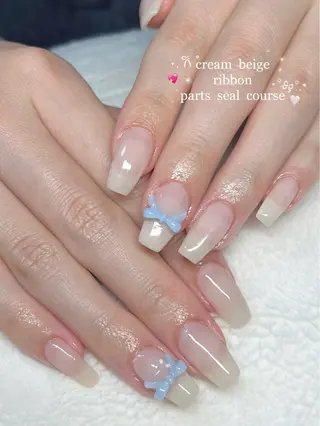 ネイル dimples yuki🎀 ꒷꒦♡のネイルデザイン
