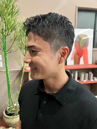 ショート メンズ 小笠原悠斗 /メンズヘアのヘアスタイル