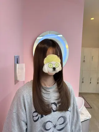 ロング HASHI AYAKAのヘアスタイル