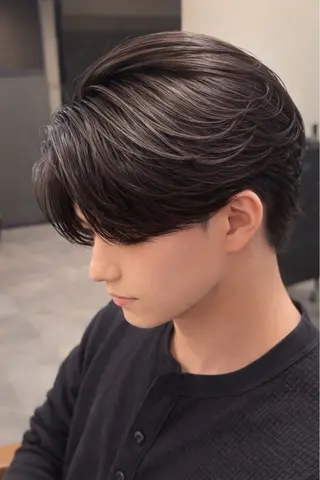 パーマ メンズ 玉置 晴太郎のヘアスタイル