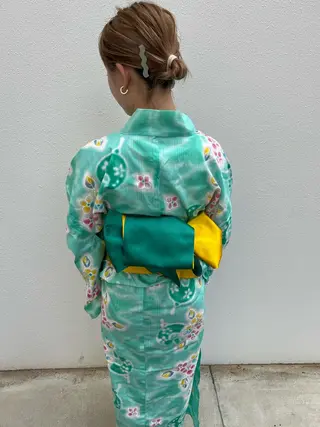 ショート カラー ヘアアレンジ 「sumi」 AMIのヘアスタイル