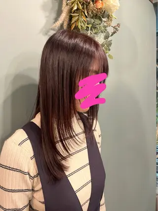 ロング 草野 奈扇のヘアスタイル