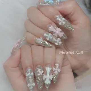 ネイル HANA 長さだしのネイルデザイン