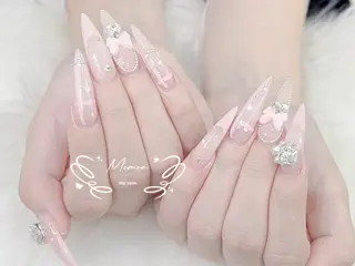 ネイル MoMoA Nail ネイル長さ出し専門店のネイルデザイン