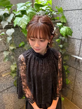 ヘアアレンジ one  chair natsumiのヘアスタイル