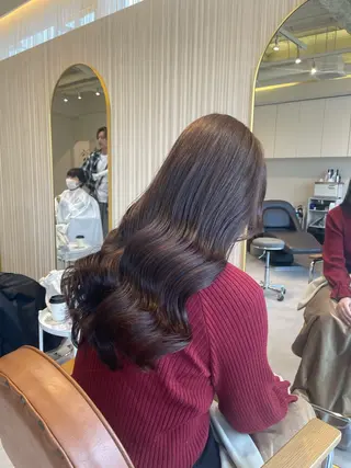 ロング カラー 🍑宮川 愛菜🍑のヘアスタイル