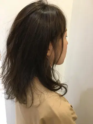 ミディアム 艶髪/シールエクステ 🌻ノゾミ🌻のヘアスタイル