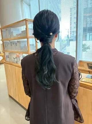 ヘアアレンジ 平尾/髪質改善トリー トメント︎☆kaiのヘアスタイル