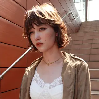 ショート 🩵縮毛矯正・ボブ 岩原朋也🩵のヘアスタイル