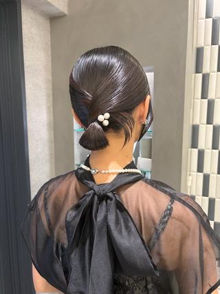 ショート ほのか./ヘアセット /艶カラーのヘアスタイル
