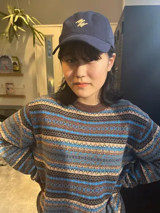 ミディアム SIKI yuuna レイヤーカット🪽のヘアスタイル
