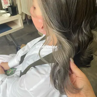 ミディアム カラー 吉村 夏椰のヘアスタイル