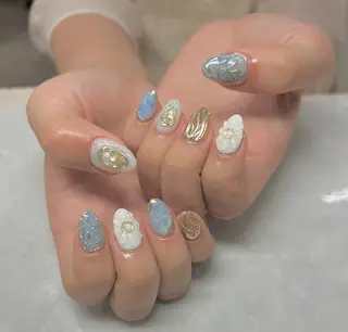 ネイル AISAフィル× ハードモチ最強のネイルデザイン