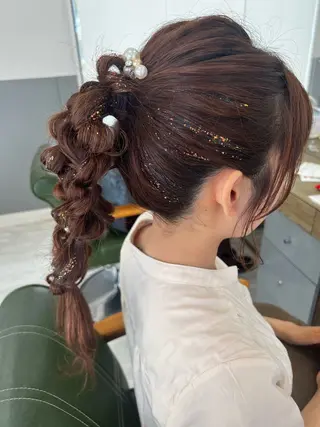 ヘアアレンジ 山田 香織のヘアスタイル
