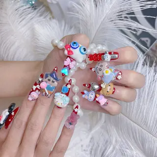 ネイル princess スカルプ専門店のネイルデザイン