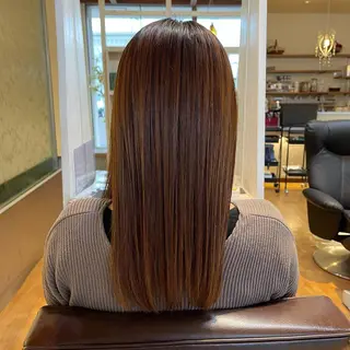 ロング 梶谷 和希のヘアスタイル