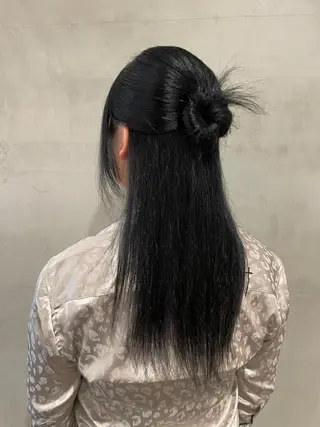 セミロング 🎀海外ヘア/表参道 Satone🎀のヘアスタイル