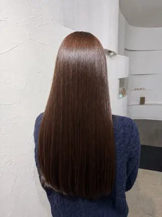 ロング カラー Hikari／暖色／ ブラウンカラー🤍のヘアスタイル