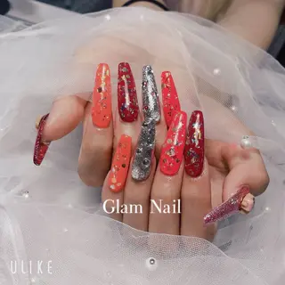 ネイル rina 💖長さ出し専門の店のネイルデザイン
