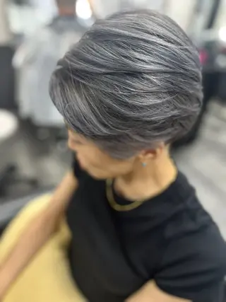 ショート エンゼルス美容室斉間 圭司のヘアスタイル