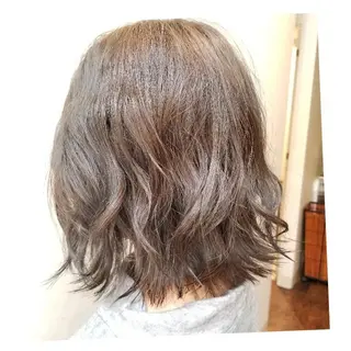ミディアム カラー トリコ 都島店のヘアスタイル