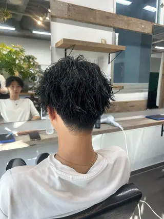 パーマ メンズ か れんのヘアスタイル