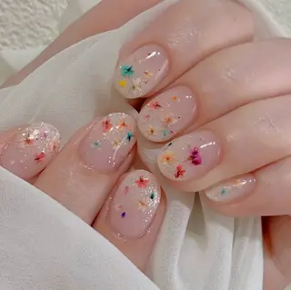 カラー 奥山 恵美のネイルデザイン