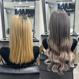 ロング カラー ヘアアレンジ ar+ ❤︎ maiのヘアスタイル