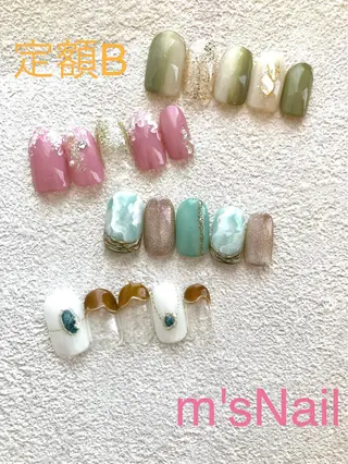 ネイル m'sNail 福岡西区 ネイルのネイルデザイン