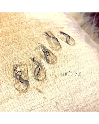 ネイル umber 三茶1分のネイルデザイン