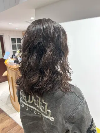 ミディアム パーマ PIS/ NAHOのヘアスタイル