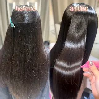 ロング レイヤー/ハイトーン 🤍reina🤍のヘアスタイル