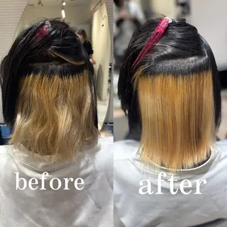 ミディアム 🧸艶髪🫧🎀 岡由紀乃のヘアスタイル