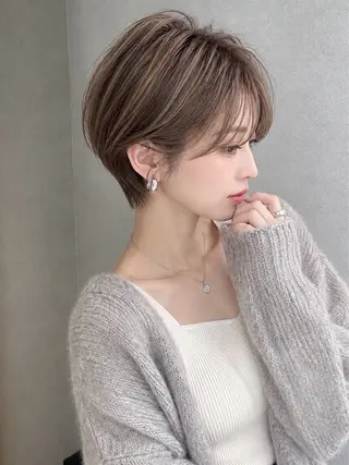ショート 山下強　歴24年/ ショート/ボブのヘアスタイル