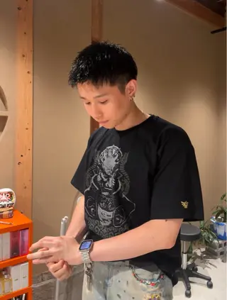 カラー 溝曽路 優衣のヘアスタイル