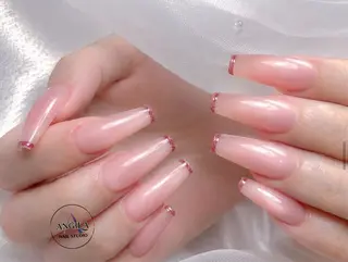 ネイル ANGILA ネイル¨̮S*Y*Kのネイルデザイン
