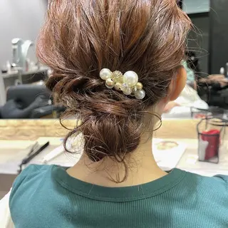 ミディアム 荒川 ひなの 新川崎のヘアスタイル