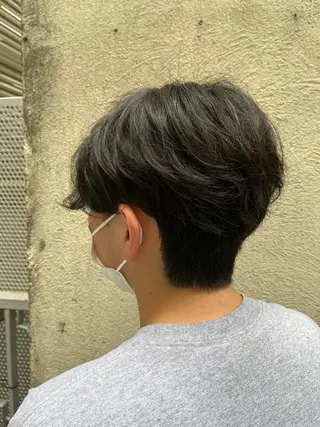 ショート パーマ メンズ 🏆メンズヘア特化 🥇代表りんぺーのヘアスタイル