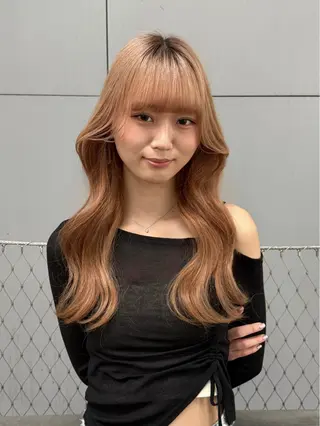ロング HARUNA/銀座/ レイヤー⋆𐙚₊⊹のヘアスタイル