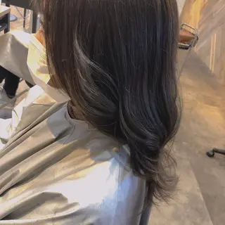 セミロング カラー トップスタイリスト 🧸中島梨穂🧸のヘアスタイル