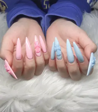 ネイル Lee Nails チップ長さだし専門店のネイルデザイン