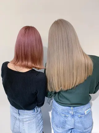 ロング カラー i'll 未空のヘアスタイル