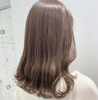 ロング カラー ベージュカラー💖 やすひろのヘアスタイル