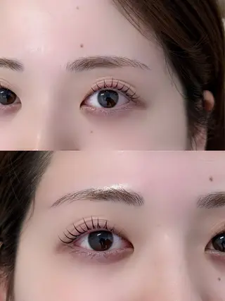 マツエク・マツパ THE BALM🤍 YUIのマツエク・マツパデザイン