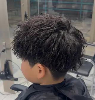 パーマ fifth Oita メンズパーマのヘアスタイル